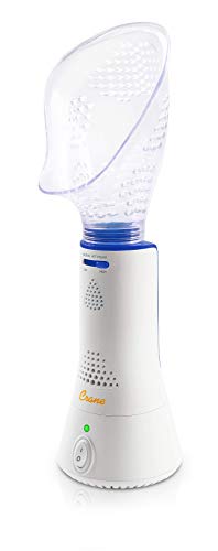 Crane Corded Steam Inhaler - Bacteria-Free Relief for Sinus & Congestion