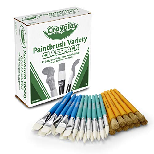 Crayola Paintbrush Variety Classpack