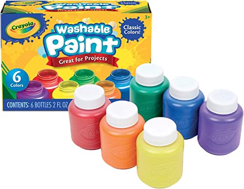 Crayola Washable Kids Paint - 6 Count