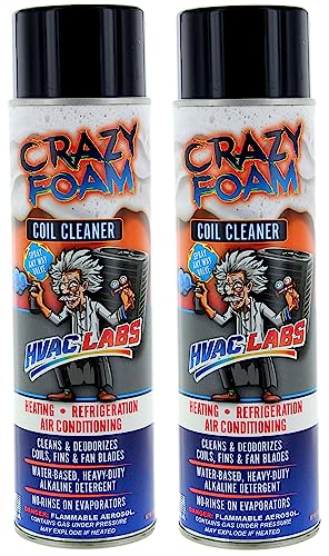 Crazy Foam AC Coil Cleaner for AC Unit