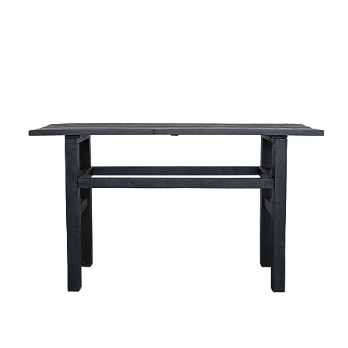Creative Co-Op, Black Rustic Reclaimed Wood Console Table