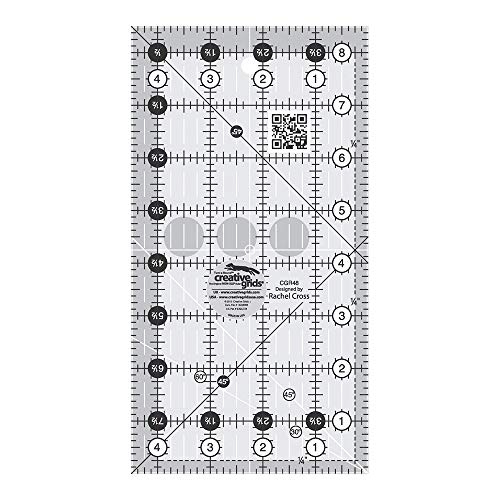 Creative Grids CGR48 Quilt Ruler 4-1/2in x 8-1/2in