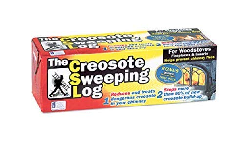 Creosote Sweeping Log Chimney Cleaner - Quantity 6