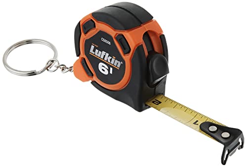 Crescent Lufkin Mini Hi-Viz Keychain Tape Measure