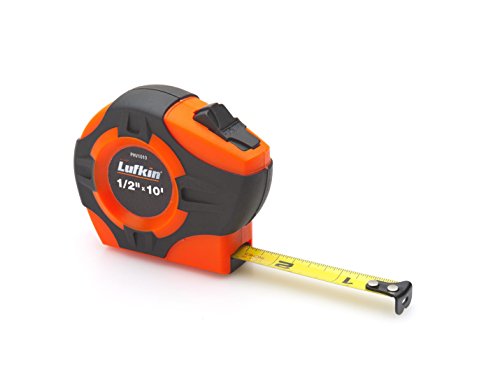 Crescent Lufkin Power Return Tape Measure - PHV1012N, Black