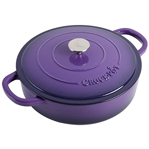 Elite Gourmet 2 Qt. Oval Slow Cooker Purple Color MST-275XP - The