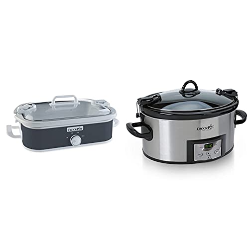  Crock-Pot SCCPVL605-S, 6 Qt, Stainless: Home & Kitchen