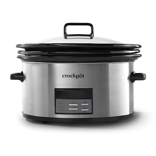  Brentwood SC-130S Slow Cooker Stainless Steel Body, 3-Quart:  Electric Cookers: Home & Kitchen