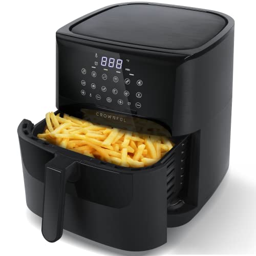 7 Quart CROWNFUL Air Fryer with 12 Cooking Functions