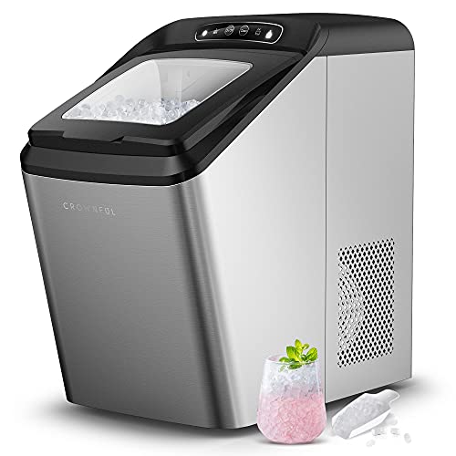 CROWNFUL Nugget Ice Maker Countertop