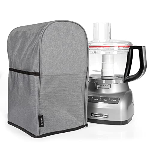 Crutello Food Processor Cover with Storage Pockets