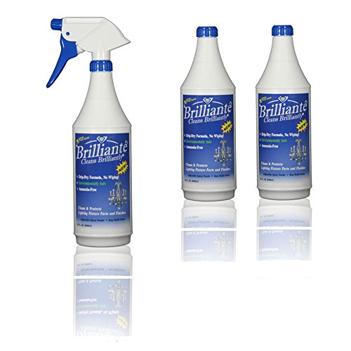 Crystal Chandelier Cleaner - Manual Sprayer (3 Pack)