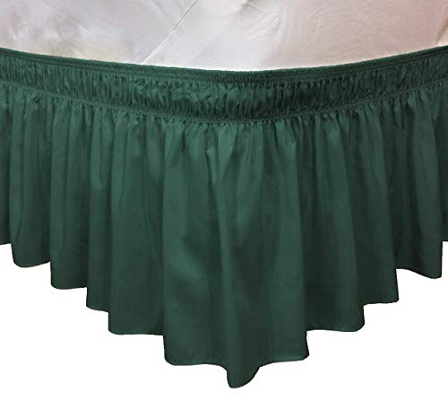 CT DISCOUNT STORE Elastic Ruffle Bed Skirt