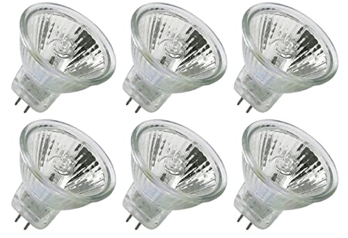 CTKcom MR11 12V 10W Halogen Light Bulbs, 6 Pack