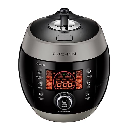 Cuchen 10 Cup Heating Pressure Rice Cooker with Smart Jog Dial