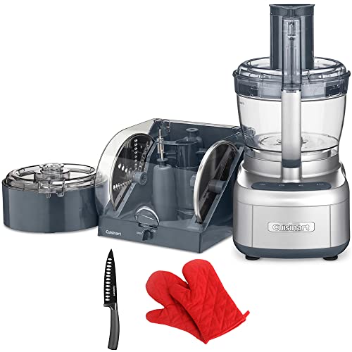 Cuisinart 13-Cup Food Processor with Spiralizer, Dicer, Knife and Mitts