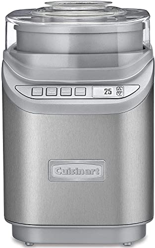 Cuisinart 2 Quart Ice Cream Maker with LCD Screen and Timer