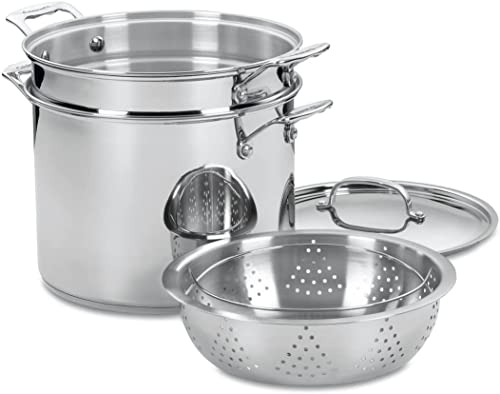 Cuisinart 4-Piece Chef's Classic Stainless Steel Cookware Set