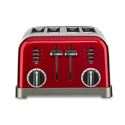 Cuisinart 4-Slice Toaster, Metallic Red