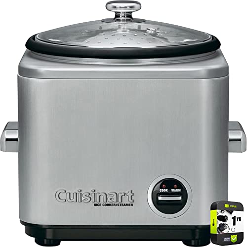 Cuisinart 8-Cup Stainless Steel Rice Cooker/Steamer Bundle