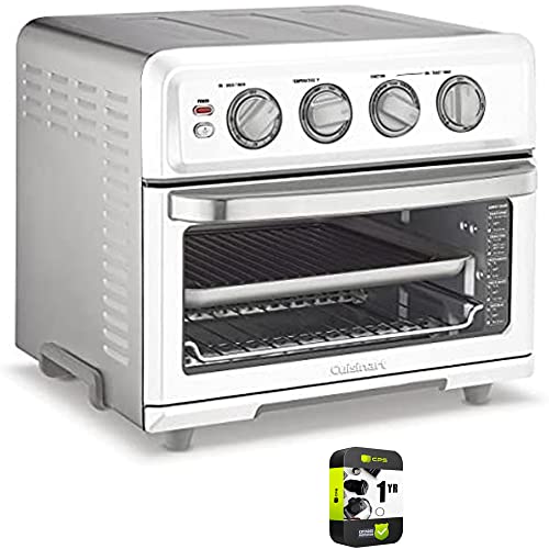 Cuisinart AirFryer Toaster Oven with Grill White Bundle