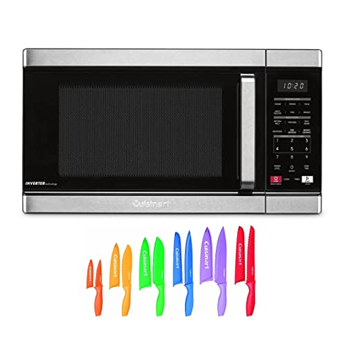 Cuisinart CMW-110 Microwave Bundle with 12 Piece Knife Set