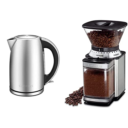 Cuisinart Cordless-Electric-Kettle & Automatic Burr Mill Combo