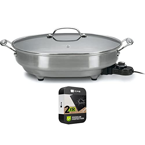 Presto Electric Skillet, Presto 06850 16-inch Electric Skillet, High Dome  Cover