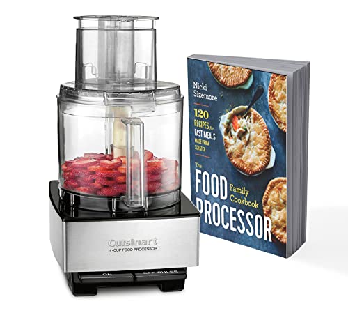 Cuisinart 14-Cup Food Processor Bundle with Cookbook