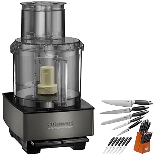 Cuisinart DFP-14BKSY 14 Cup Food Processor Bundle