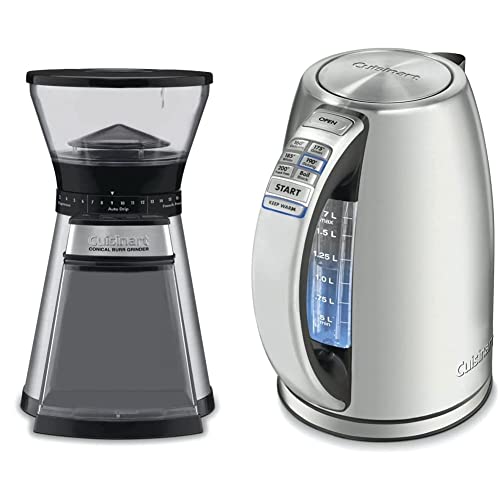 Cuisinart Programmable Conical Burr Mill & Electric Kettle