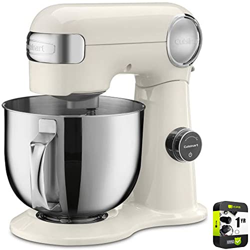  Cuisinart HM-90S Power Advantage PLUS 9-Speed Hand Mixer with  Storage Case White Bundle with 1 YR CPS Enhanced Protection Pack: Home &  Kitchen