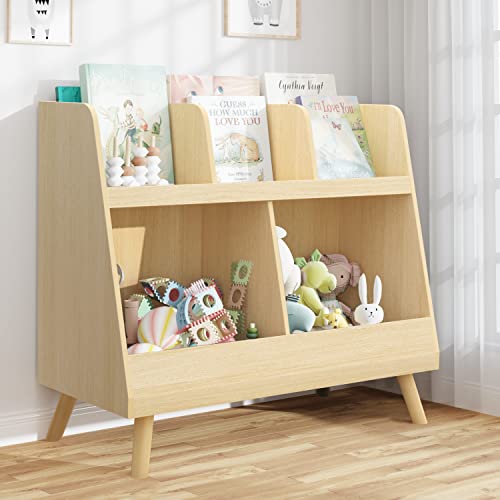 Curipeer Kids Bookshelf and Toy Organizer