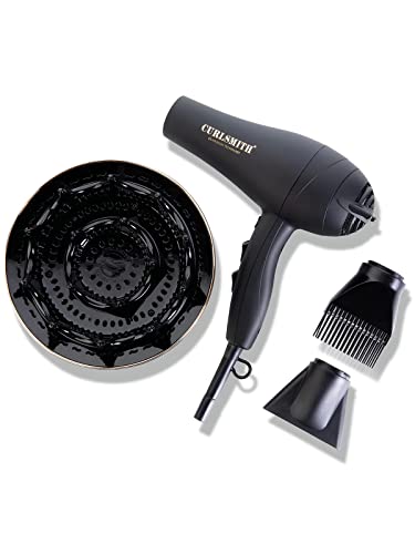Curlsmith Defrizzion Hair Dryer - Reduce Frizz, Fast Drying