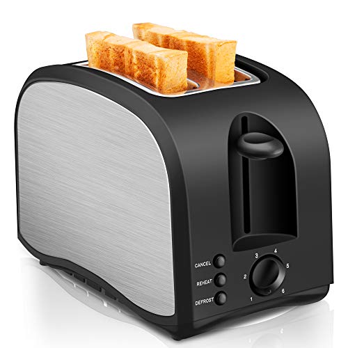 CUSINAID 2 Slice Wide Slot Toaster: Reliable and Efficient