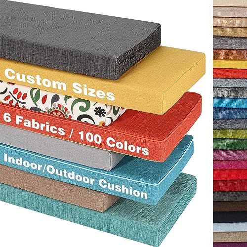 Custom Bench Cushions for Indoor Furniture