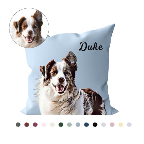 Custom Pet Photo Pillow Cover
