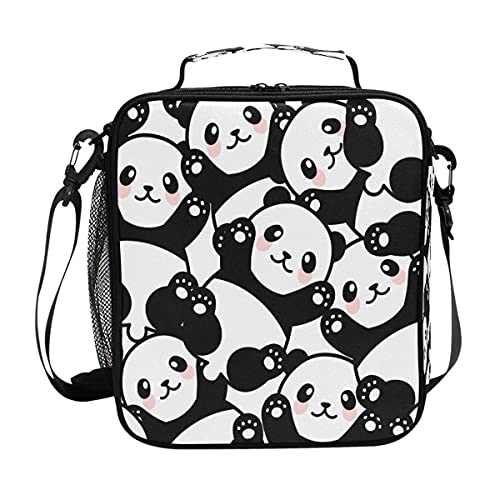Cute Animal Panda Lunch Bags