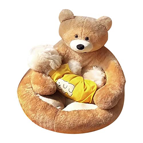 Cute Bear Hug Design Dog Cat Beds