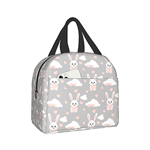 Cute Bunny Lunch Box Travel Bag