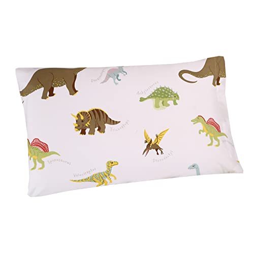 Cute Dinosaur Pillowcase for Kids, Teens, and Toddlers