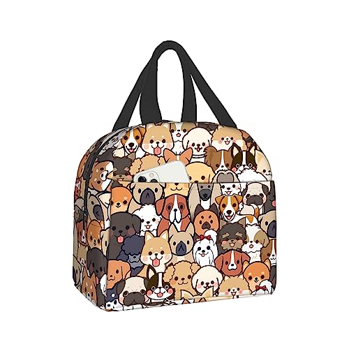 Cute Dog Lunch Bag