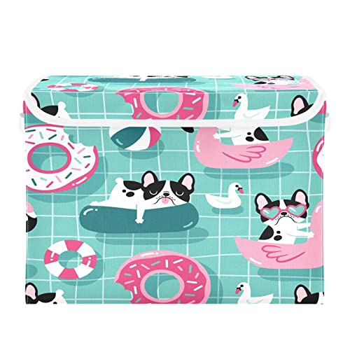 Cute Dogs Storage Bins with Lids