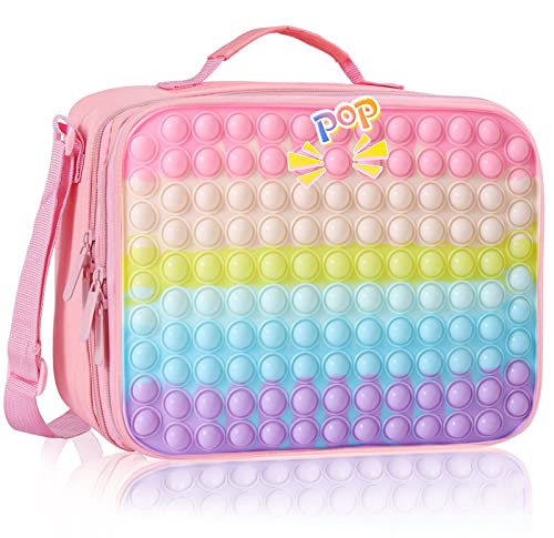Cute Girls Lunch Box Bag for School - Versatile and Stylish