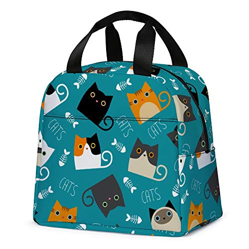 Cute Kids Reusable Cooler Lunch Tote