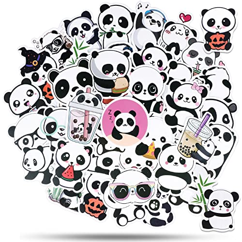 Cute Panda Stickers Pack