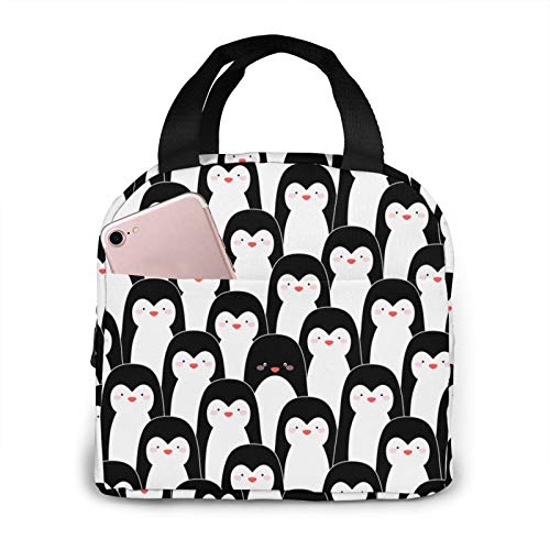 Cute Penguin Lunch Bag
