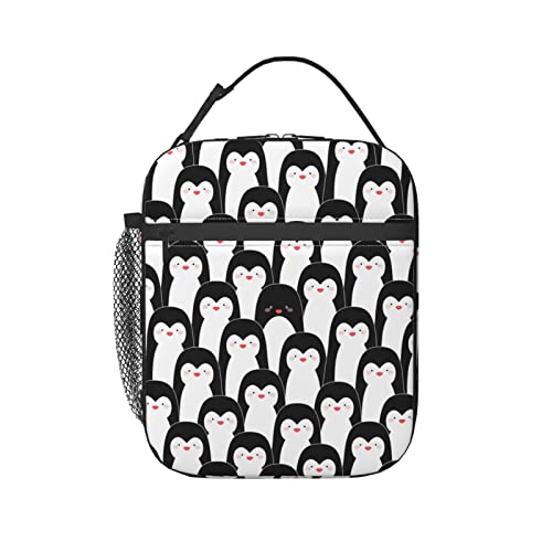 Cute Penguin Lunch Box Insulated Lunch Bags