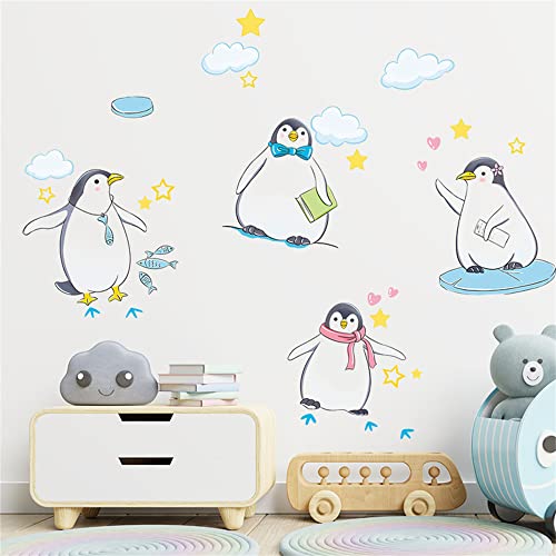 Cute Penguins Wall Decal