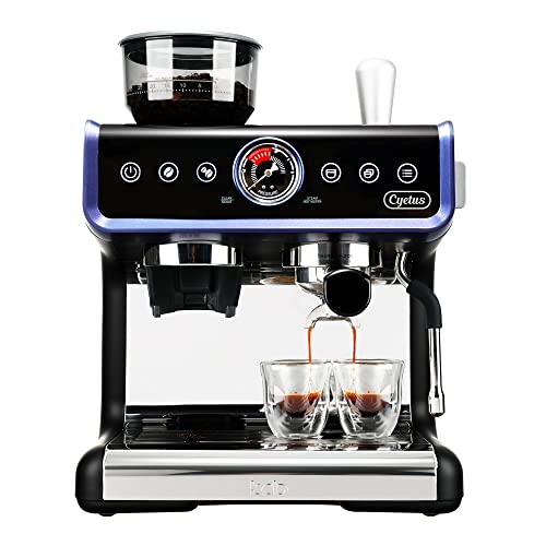 CYETUS All in One Espresso Machine for Home Barista - The Complete Coffee Brewing Solution